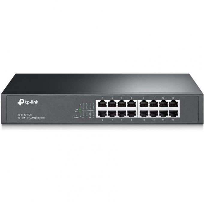 Коммутатор TP-LINK 16-портовый Fast Ethernet TL-SF1016DS