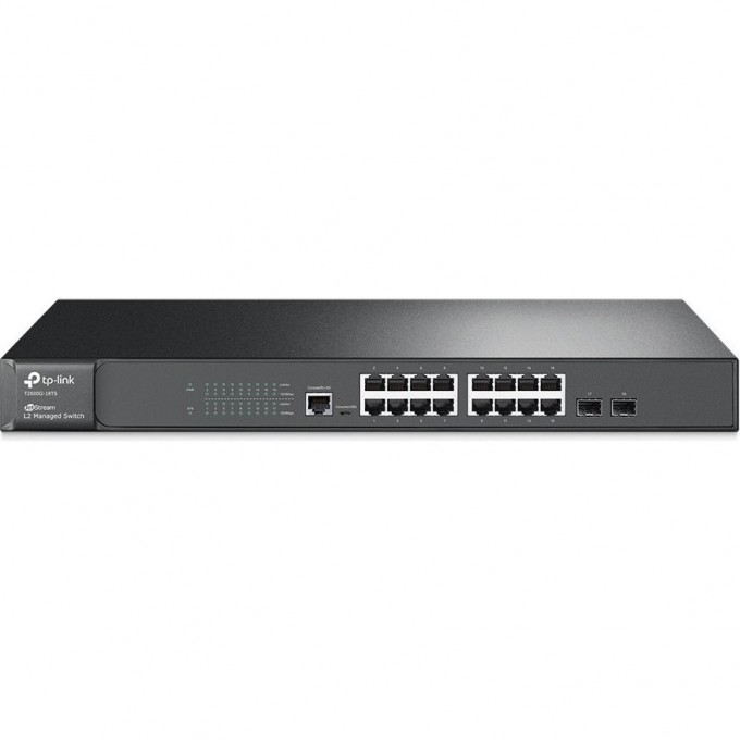 Коммутатор TP-LINK 16-портовый с 2 SFP-слотами T2600G-18TS (TL-SG3216)