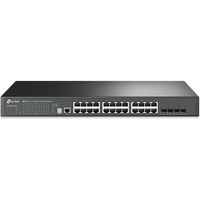 Коммутатор TP-LINK 24-портовый с 4 слотами SFP+ T2700G-28TQv2.20