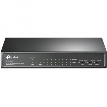 Коммутатор TP-LINK TL-SF1009P 9-портовый 10/100 Мбит/с