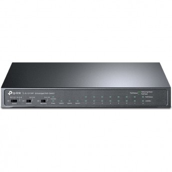 Коммутатор TP-LINK TL-SL1311MP на 8 PoE+ портов 10/100 Мбит/с и 3 гигабитных порта