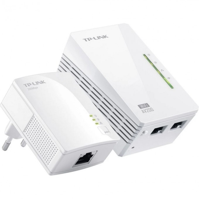 Комплект адаптеров TP-LINK POWERLINE AV200 300 Мбит/с TL-WPA2220KIT