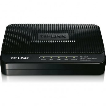 Маршрутизатор TP-LINK TD-8817 со встроенным модемом ADSL2+