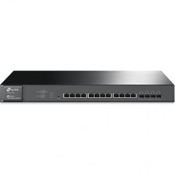 Smart-коммутатор TP-LINK T1700X-16TS 12-портовый 10GBase с 4 слотами SFP+