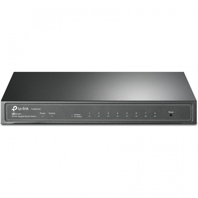 Smart-коммутатор TP-LINK 8-портовый гигабитный T1500G-8T