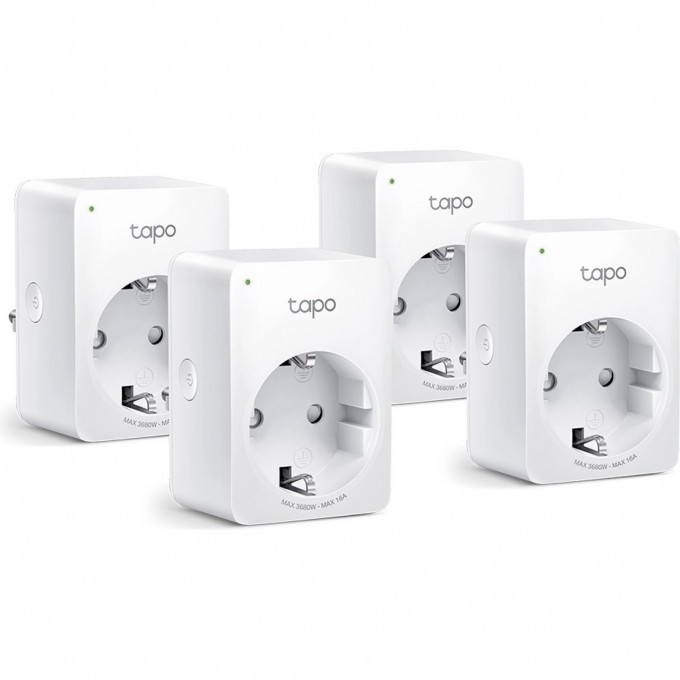 Умная Wi-Fi розетка TP-LINK TAPO P110 (4-pack) Tapo P110(4-pack)