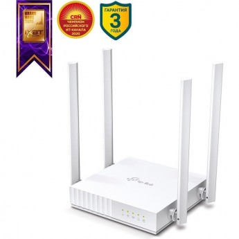 Wi-Fi роутер TP-LINK ARCHER C24 AC750 двухдиапазонный