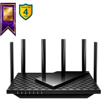 Wi-Fi роутер TP-LINK ARCHER AX73 (RU) двухдиапазонный гигабитный Wi-Fi роутер TP-LINK ARCHER AX73 (RU) двухдиапазонный гигабитный